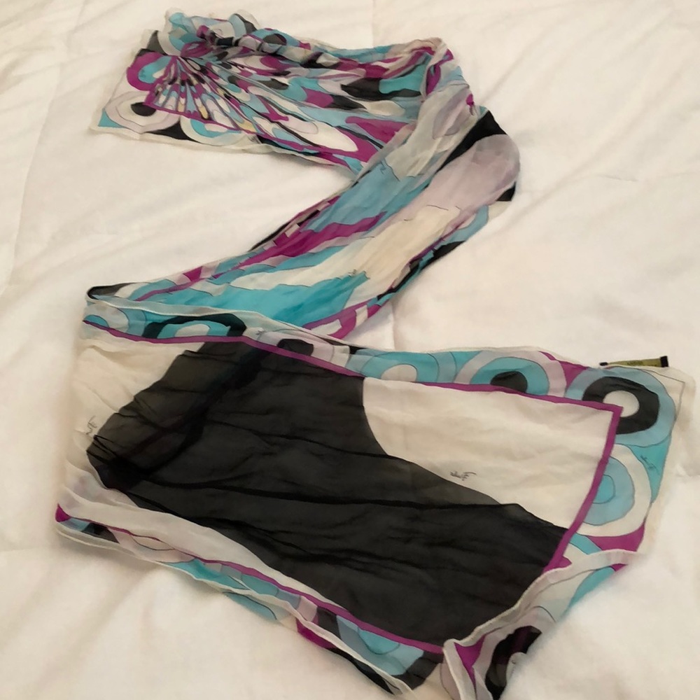 Pucci chiffon scarf